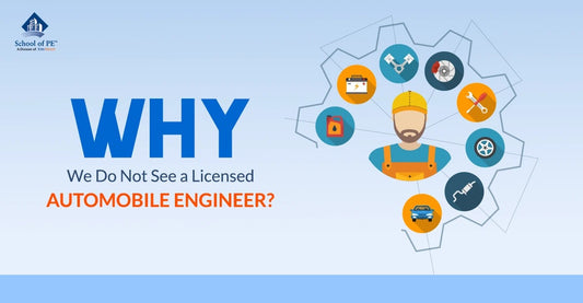 Why We Do Not See a Licensed Automobile Engineer?