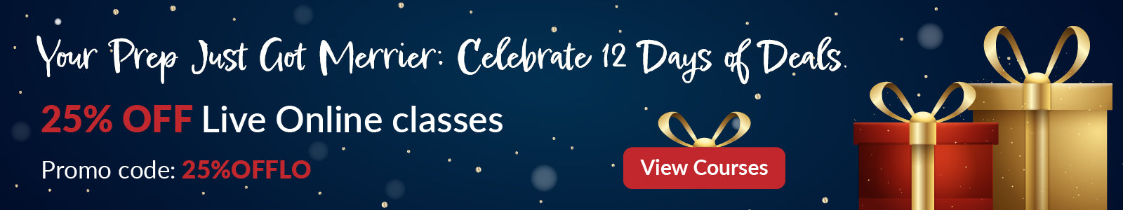 12 Days of Deals - 25%OFFLO