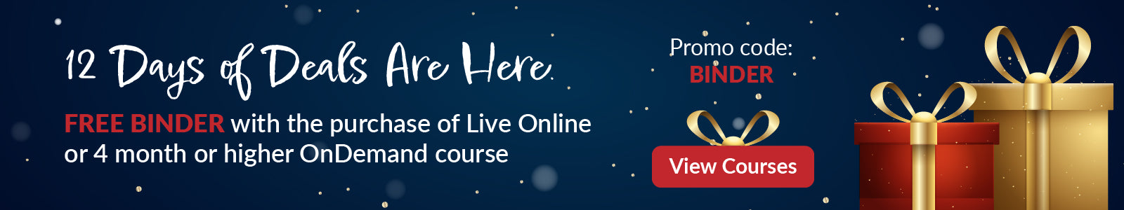 12 Days of Deals - BINDER