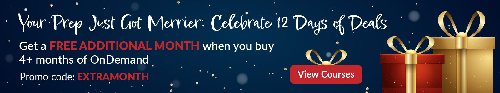 12 Days of Deals - EXTRAMONTH