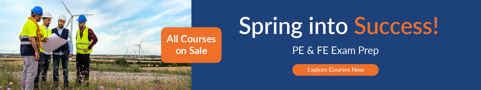 Spring into Success Banner