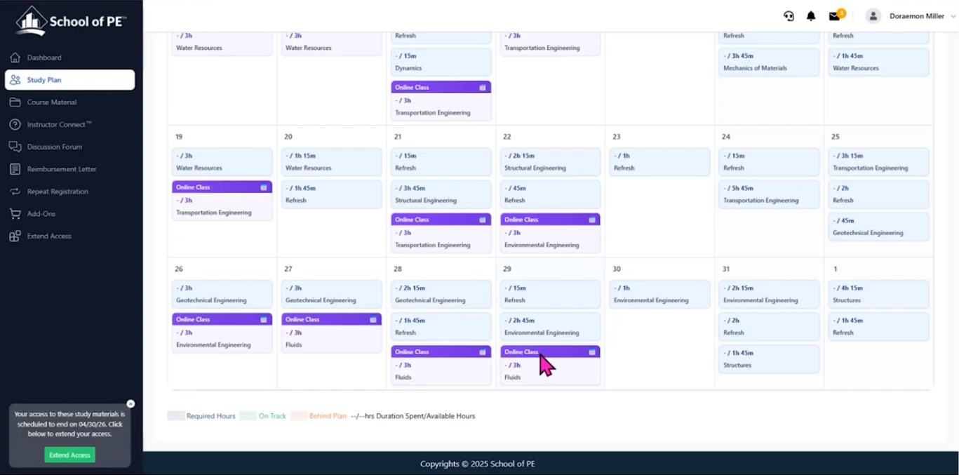 Study Hub 2.0 – School of PE