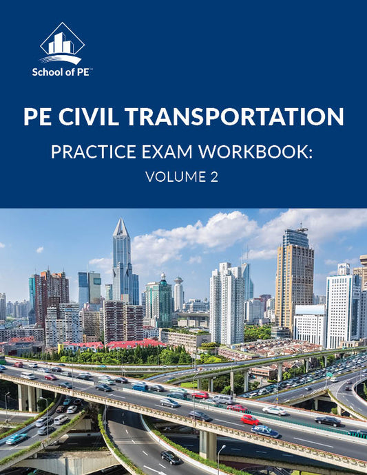 PE Civil Transportation Practice Exam Workbook: Volume 2