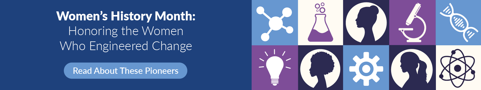 Women's History Month Banner